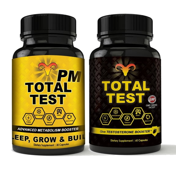Totally Products Total Test and Total Test PM Combo pack 1 set of combo
