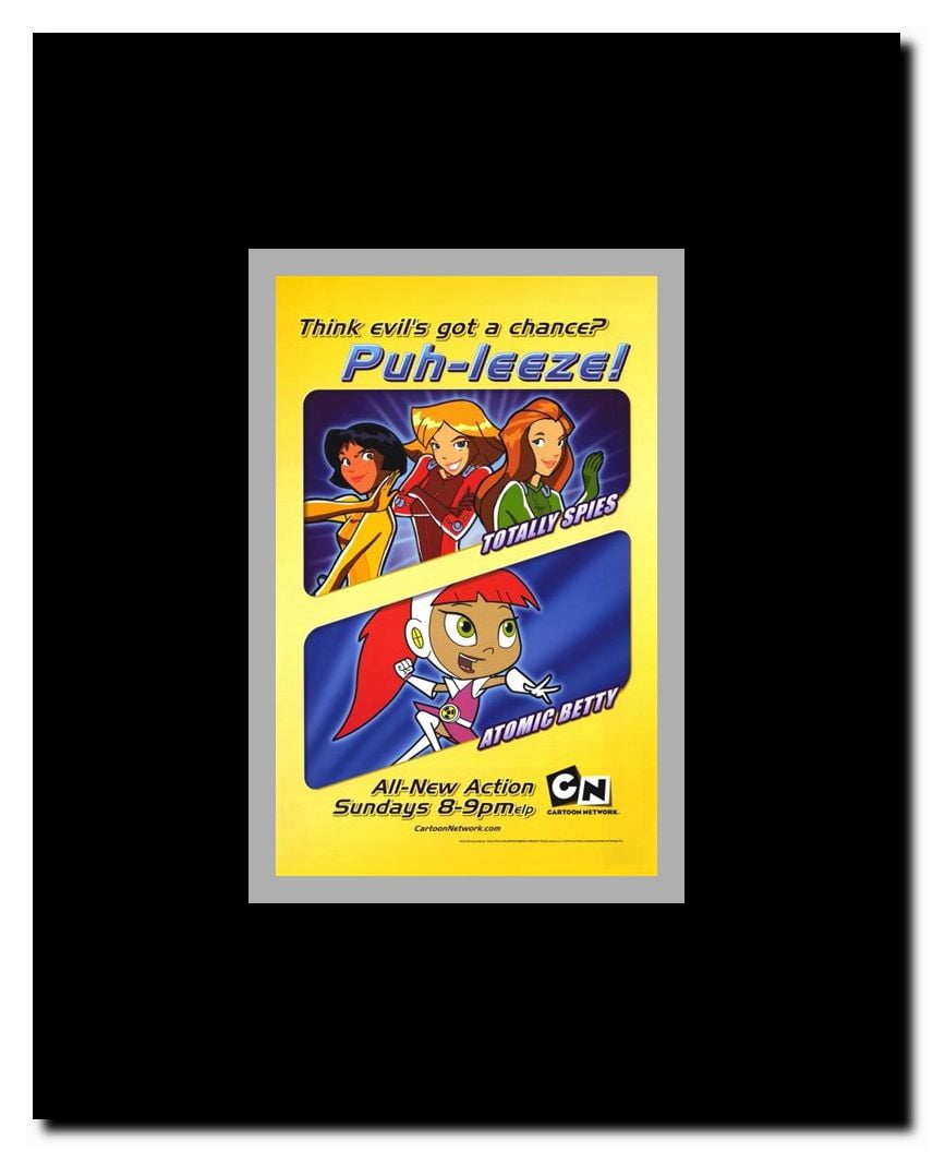 Totally Spies Framed Movie Poster
