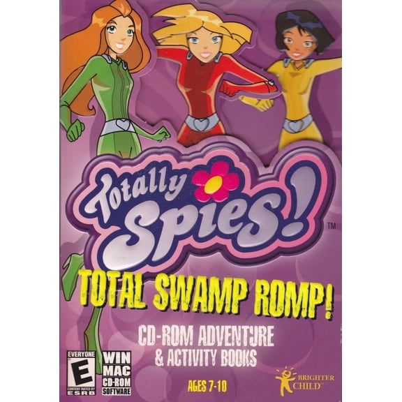Totally Spies: Total Swamp Romp PC/MAC Game - Girls Saving the World in Style & Facing Danger with a Good Lipstick