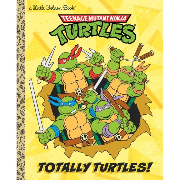 Totally Turtles! (Teenage Mutant Ninja Turtles) (Little Golden Book) (Spiral-bound)