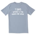 thumbnail image 1 of TotallyTorn 7 Days Without A Pun Novelty Sarcastic Funny Mens Graphic T Shirts, 1 of 5