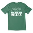 thumbnail image 1 of TotallyTorn After Monday And Tuesday Novelty Sarcastic Funny Mens Graphic T Shirts, 1 of 5