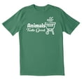 thumbnail image 1 of TotallyTorn Animals Taste Good Novelty Sarcastic Funny Men's T Shirts, 1 of 2
