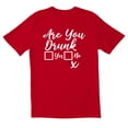 thumbnail image 1 of TotallyTorn Are You Drunk Yes No Novelty Sarcastic Funny Men's T Shirts, 1 of 2