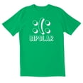 thumbnail image 1 of TotallyTorn B!polar Novelty Sarcastic Funny Mens Graphic T Shirts, 1 of 5