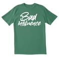 thumbnail image 1 of TotallyTorn Bad Influence Novelty Sarcastic Funny Mens Graphic T Shirts, 1 of 5
