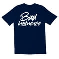 thumbnail image 1 of TotallyTorn Bad Influence Novelty Sarcastic Funny Mens Graphic T Shirts, 1 of 5