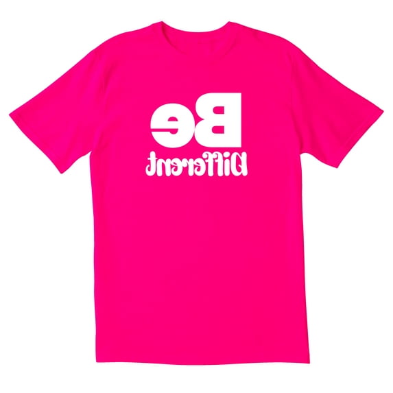 TotallyTorn Be Different Novelty Sarcastic Funny Men's T Shirts