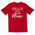 thumbnail image 1 of TotallyTorn Beach please Novelty Sarcastic Funny Mens Graphic T Shirts, 1 of 5