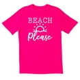 thumbnail image 1 of TotallyTorn Beach please Novelty Sarcastic Funny Mens Graphic T Shirts, 1 of 5