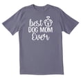 thumbnail image 1 of TotallyTorn Best Dog Mom Ever Novelty Sarcastic Funny Mens Graphic T Shirts, 1 of 5