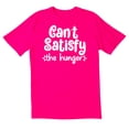 thumbnail image 1 of TotallyTorn Can't Satisfy The Hunger Novelty Sarcastic Funny Men's T Shirts, 1 of 2