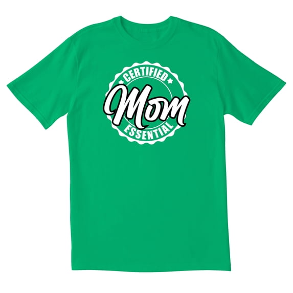 TotallyTorn Certified Mom Essential Novelty Shirts Mother's Day Gift Grandma Women's Sarcastic Humor Mens Graphic T Shirts
