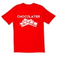 thumbnail image 1 of TotallyTorn Chocolatier Novelty Sarcastic Funny Men's T Shirts, 1 of 2