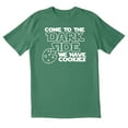 thumbnail image 1 of TotallyTorn Come To The Dark Side We Have Cookies Novelty Sarcastic Funny Mens Graphic T Shirts, 1 of 5