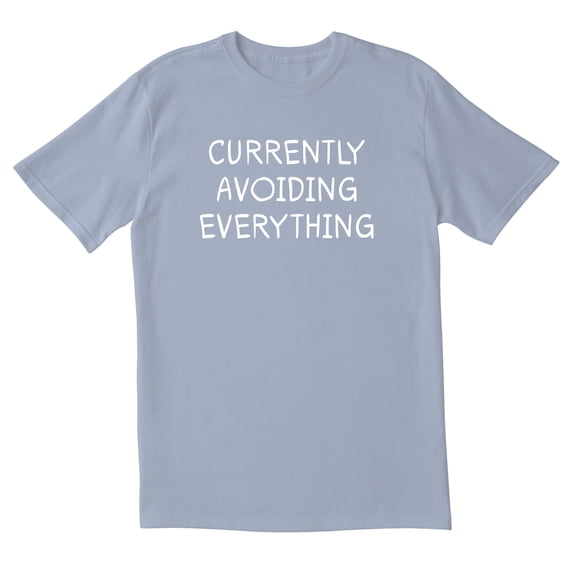 TotallyTorn Currently Avoiding Everything Novelty Sarcastic Funny Mens Graphic T Shirts