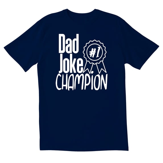 TotallyTorn Dad Joke Champion Novelty Sarcastic Funny Mens Graphic T Shirts