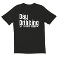 thumbnail image 1 of TotallyTorn Day Drinking My Favorite Hobby Novelty Sarcastic Funny Men's T Shirts, 1 of 2