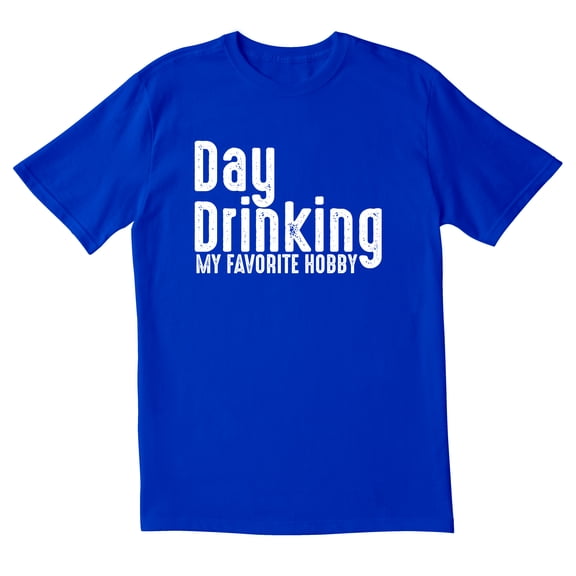 TotallyTorn Day Drinking My Favorite Hobby Novelty Sarcastic Funny Men's T Shirts