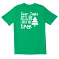 thumbnail image 1 of TotallyTorn Dear Santa Just Leave Your Credit Card Under The Tree Novelty Sarcastic Funny Mens Graphic T Shirts, 1 of 5