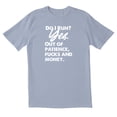 thumbnail image 1 of TotallyTorn Do I Run Yes Out Of Patience And Money Novelty Sarcastic Funny Mens Graphic T Shirts, 1 of 5