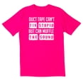thumbnail image 1 of TotallyTorn Duct Tape Can't Fix Stupid But Can Muffle The Sound Novelty Sarcastic Funny Men's T Shirts, 1 of 2