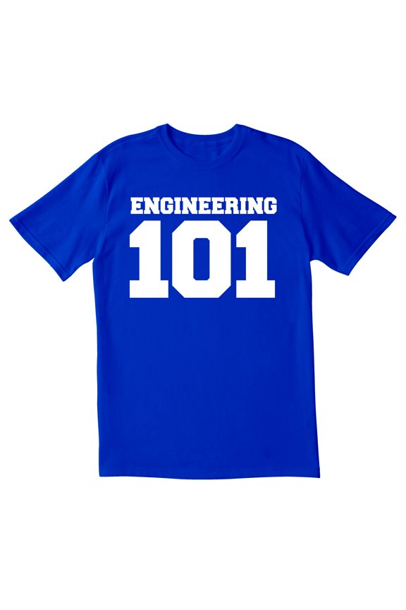TotallyTorn Engineering 101 Novelty Sarcastic Funny Mens Graphic T Shirts