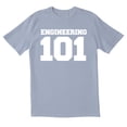 thumbnail image 1 of TotallyTorn Engineering 101 Novelty Sarcastic Funny Mens Graphic T Shirts, 1 of 5