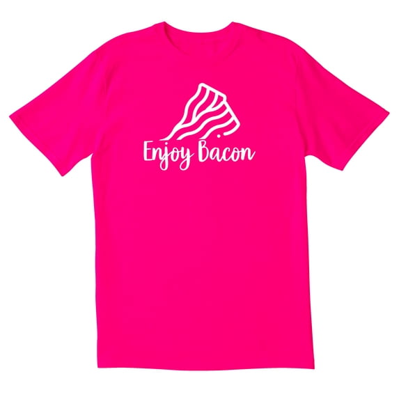 TotallyTorn Enjoy Bacon Novelty Sarcastic Funny Men's T Shirts