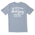 thumbnail image 1 of TotallyTorn Every Once In A While Novelty Sarcastic Funny Men's T Shirts, 1 of 2