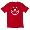 thumbnail image 1 of TotallyTorn Face Emoticon Novelty Sarcastic Funny Men's T Shirts, 1 of 2