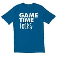 thumbnail image 1 of TotallyTorn Game Time Folks Novelty Sarcastic Funny Mens Graphic T Shirts, 1 of 5