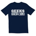 thumbnail image 1 of TotallyTorn Geeks Gone Wild Novelty Sarcastic Funny Mens Graphic T Shirts, 1 of 5