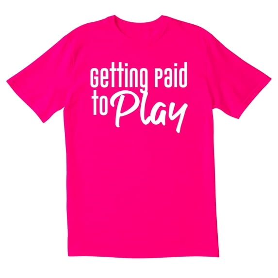 TotallyTorn Getting Paid To Play Novelty Sarcastic Funny Mens Graphic T Shirts