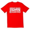 thumbnail image 1 of TotallyTorn Great Dads Get Promoted Novelty Sarcastic Funny Pun Saying Tees Mens Graphic T Shirts, 1 of 5