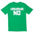 thumbnail image 1 of TotallyTorn Hahaha No Novelty Sarcastic Funny Men's T Shirts, 1 of 5