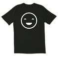 thumbnail image 1 of TotallyTorn Happy Smile Novelty Sarcastic Funny Men's T Shirts, 1 of 2