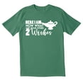 thumbnail image 1 of TotallyTorn Here I Am Now What Are Your Other 2 Wishes Novelty Sarcastic Funny Mens Graphic T Shirts, 1 of 5