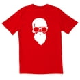 thumbnail image 1 of TotallyTorn Hipster Santa Novelty Sarcastic Funny Mens Graphic T Shirts, 1 of 5