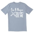 thumbnail image 1 of TotallyTorn I Am A Ninja Novelty Sarcastic Funny Men's T Shirts, 1 of 2