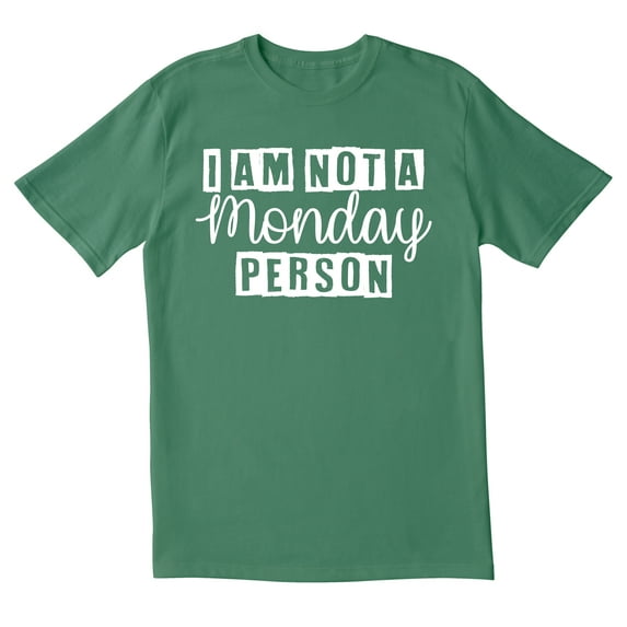 TotallyTorn I Am Not A Monday Person Novelty Sarcastic Funny Mens Graphic T Shirts
