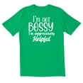 thumbnail image 1 of TotallyTorn I Am Not Bossy I Am Aggressively Helpful Novelty Sarcastic Funny Mens Graphic T Shirts, 1 of 5