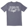 thumbnail image 1 of TotallyTorn I Am Unable To Quit I Am Currently Too Legit Novelty Sarcastic Funny Mens Graphic T Shirts, 1 of 5