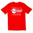 thumbnail image 1 of TotallyTorn I Believe In Catch And Release Novelty Sarcastic Funny Mens Graphic T Shirts, 1 of 5