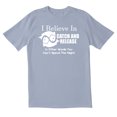 thumbnail image 1 of TotallyTorn I Believe In Catch And Release Novelty Sarcastic Funny Mens Graphic T Shirts, 1 of 5