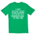 thumbnail image 1 of TotallyTorn I Can Explain It To You But I Cant Understand It For You Novelty Sarcastic Funny Mens Graphic T Shirts, 1 of 5