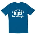 thumbnail image 1 of TotallyTorn I Can't Have Kids I'm Allergic Novelty Sarcastic Funny Mens Graphic T Shirts, 1 of 5