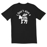 TotallyTorn I Dont Give A Rats Ass Gift Idea For Lazy And Careless Friend Novelty Sarcastic Funny Mens Graphic T Shirts