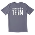 thumbnail image 1 of TotallyTorn I Found The ''I'' In Team Novelty Sarcastic Funny Men's T Shirts, 1 of 2