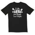 thumbnail image 1 of TotallyTorn I Like Coffee And May Be Three Or Four People Novelty Sarcastic Funny Mens Graphic T Shirts, 1 of 5